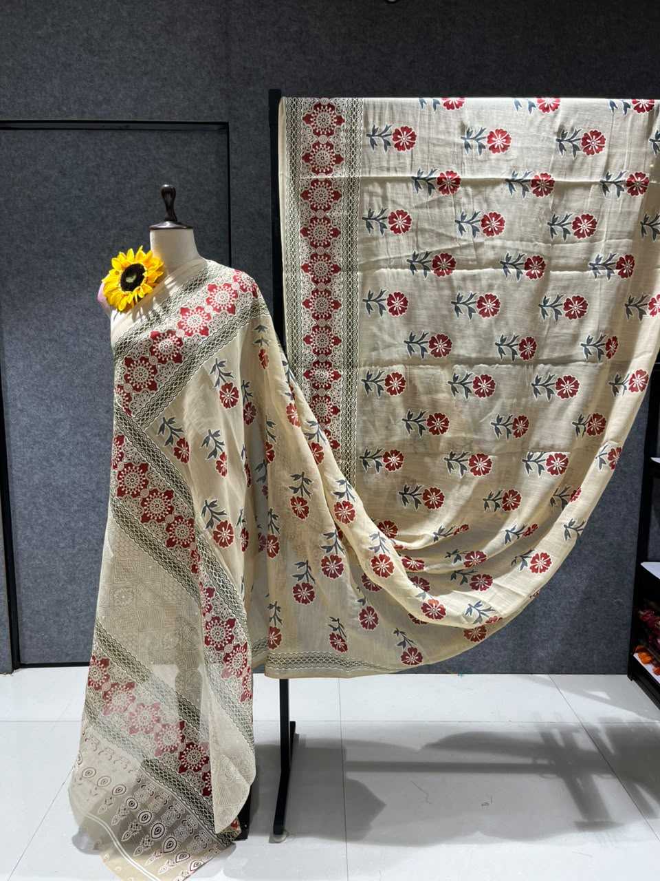 Chandrani Soft Cotton Silk Printed Saree