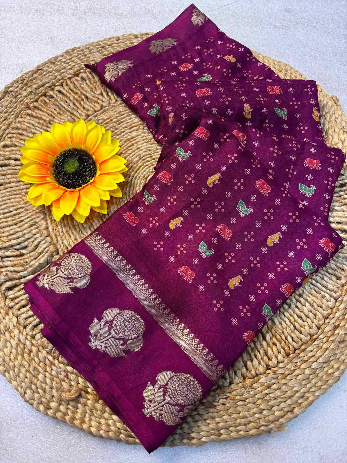 Georgette Saree