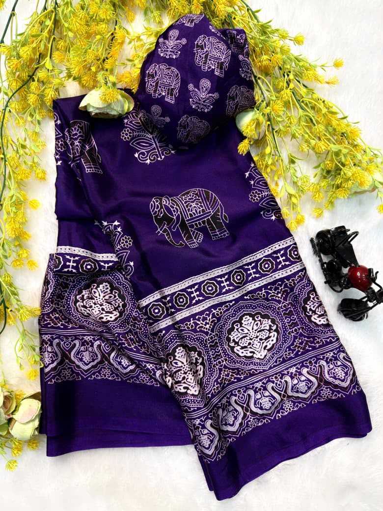Gajji Silk Modal Saree