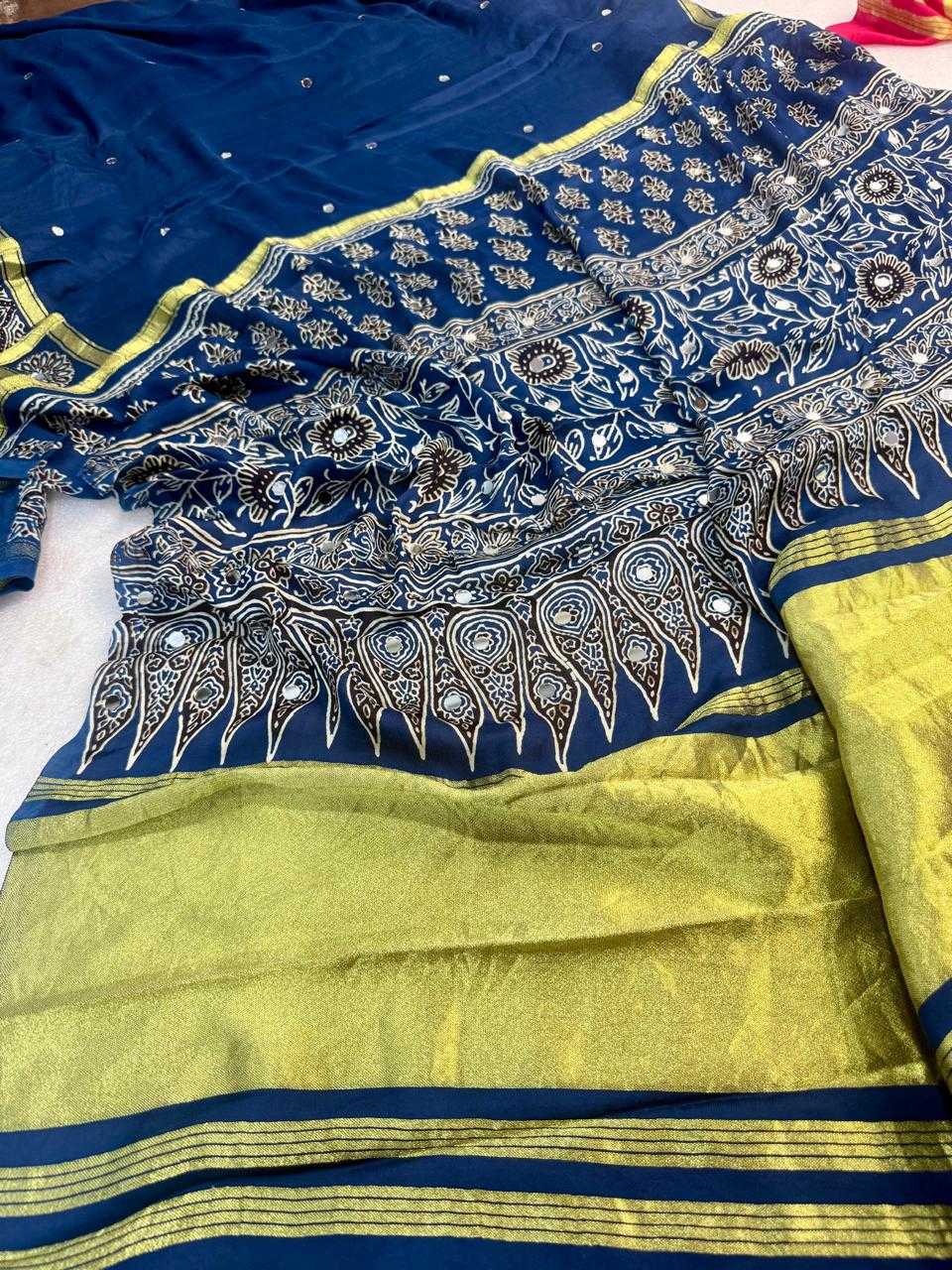 Gajji Silk Designer Saree
