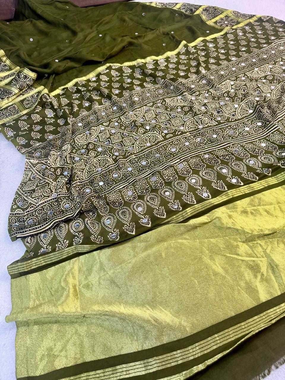 Gajji Silk Designer Saree