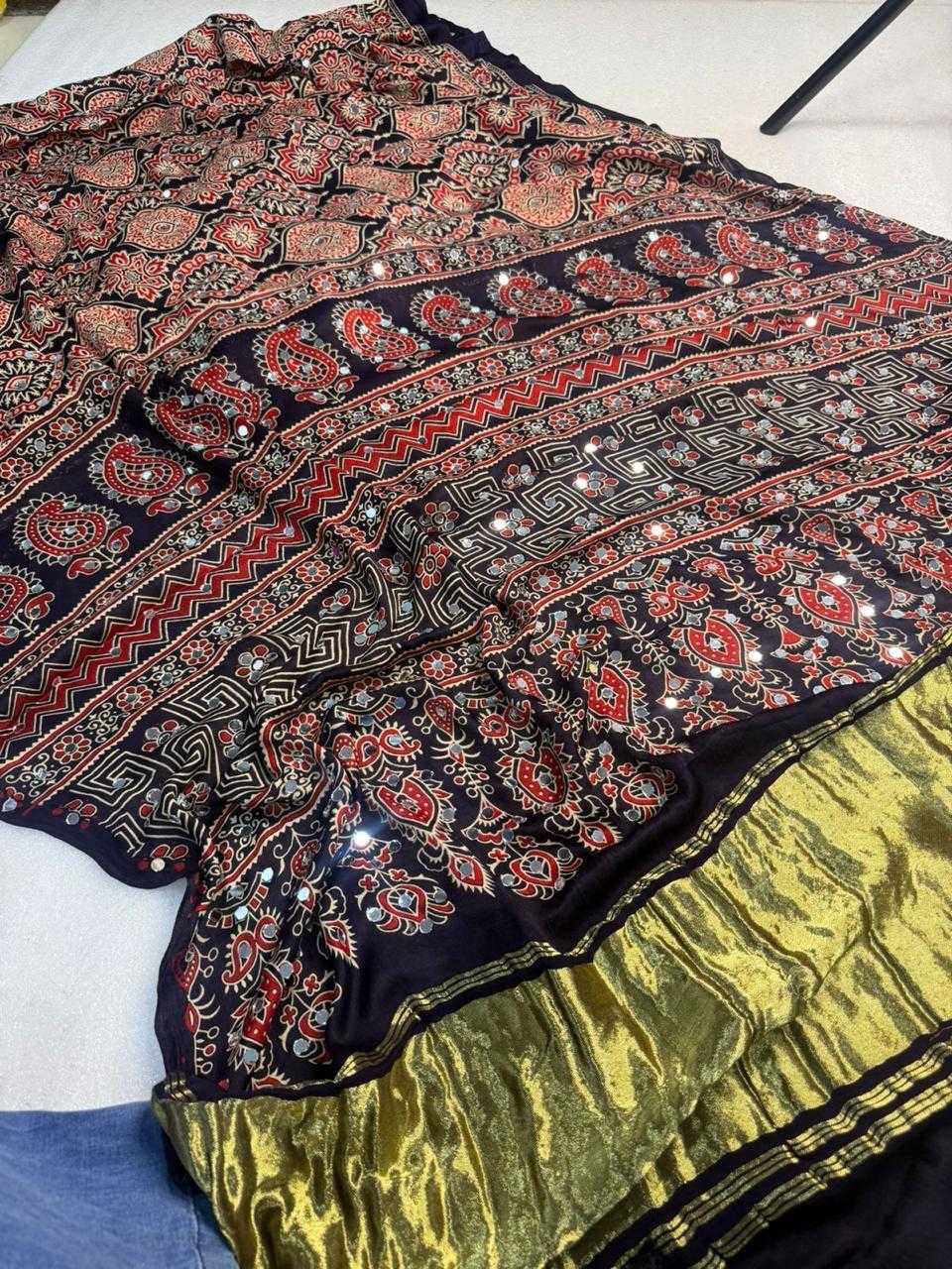 Gajji Silk Designer Saree
