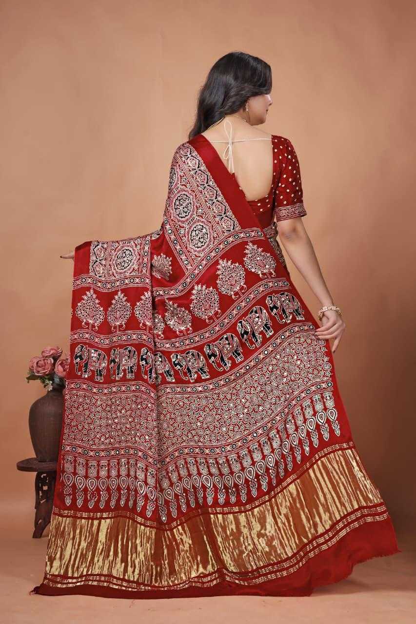 Gajji Silk Designer Saree