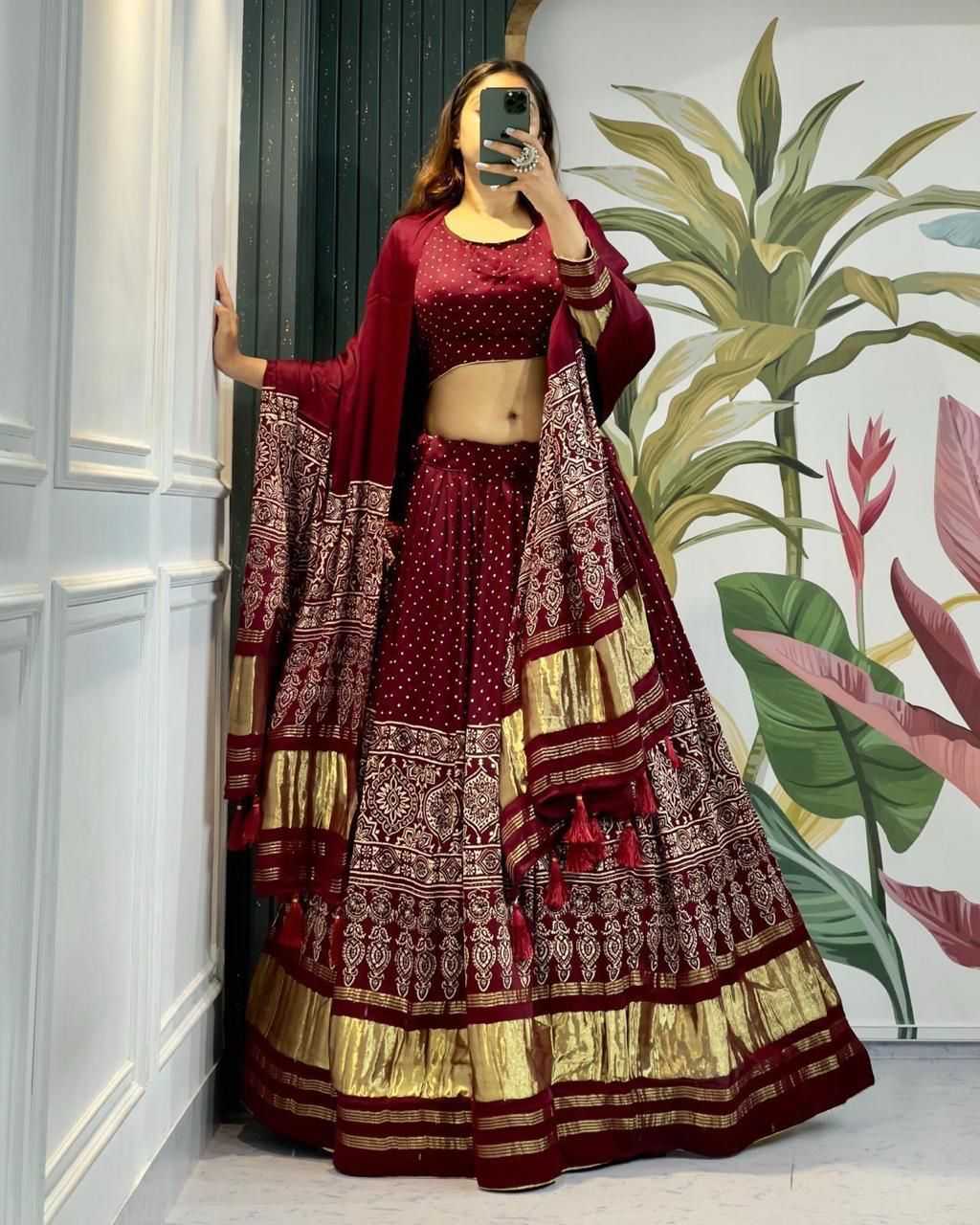 Silk Lehenga
