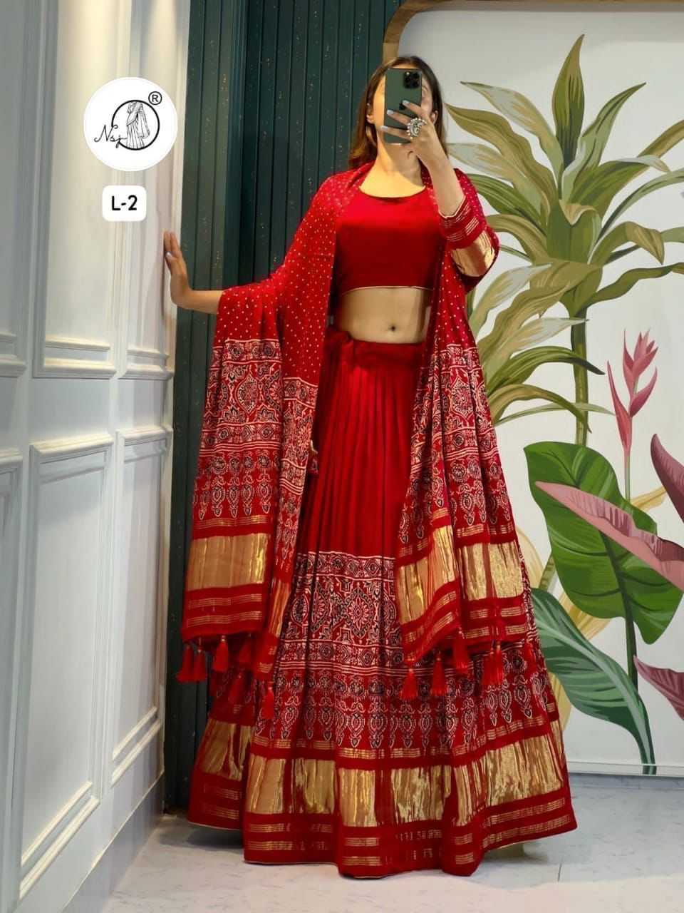 Silk Lehenga