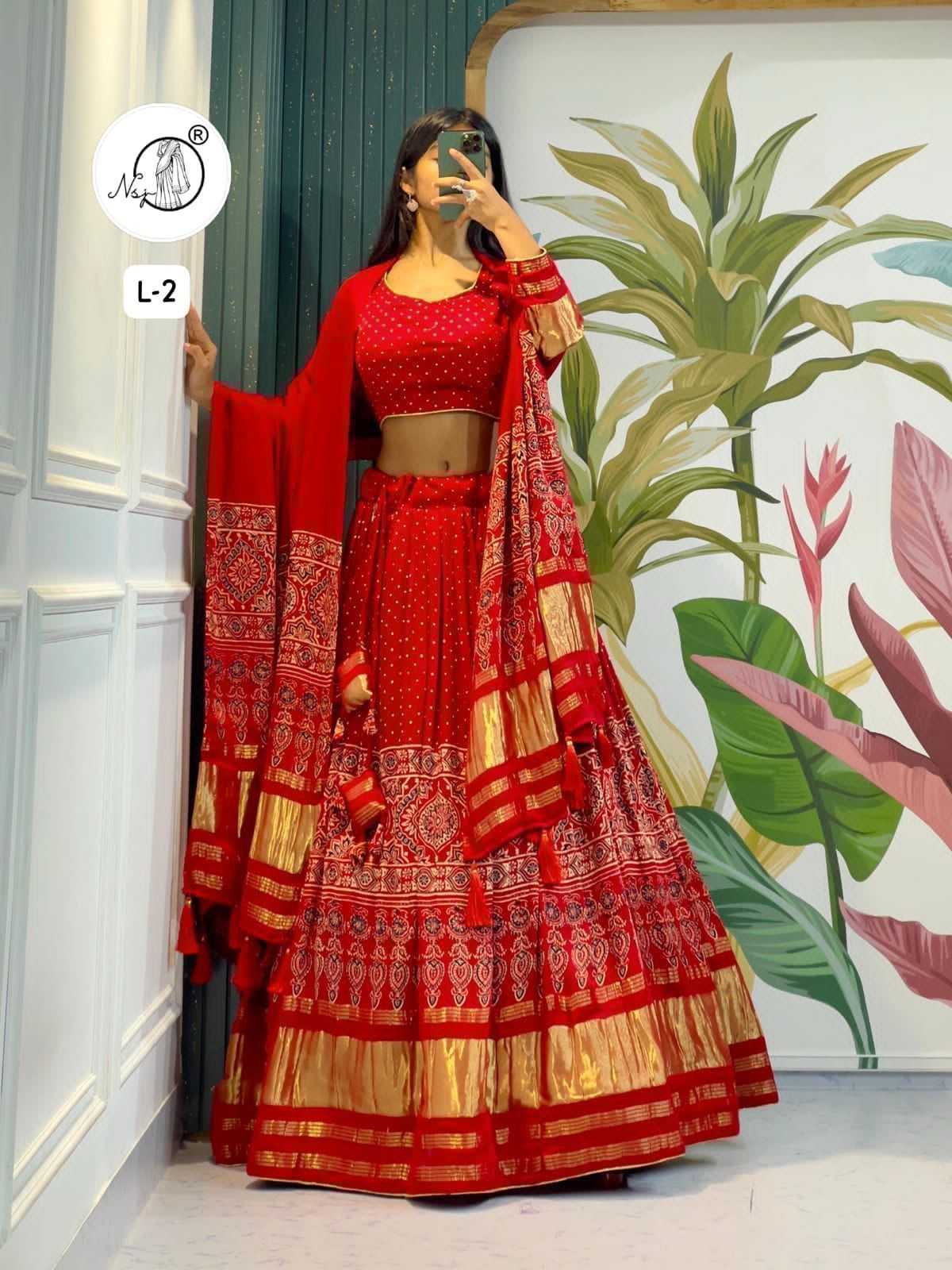 Silk Lehenga