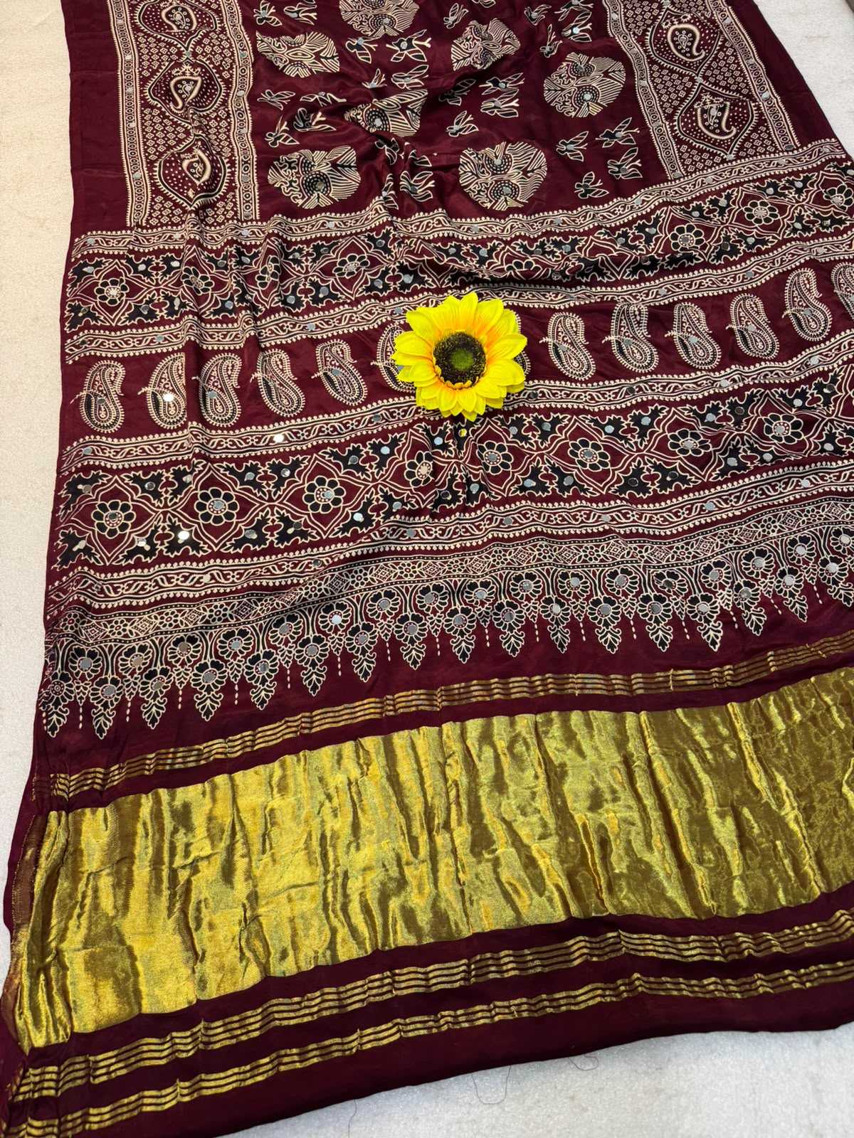Devamayi Gajji Silk Modal Saree