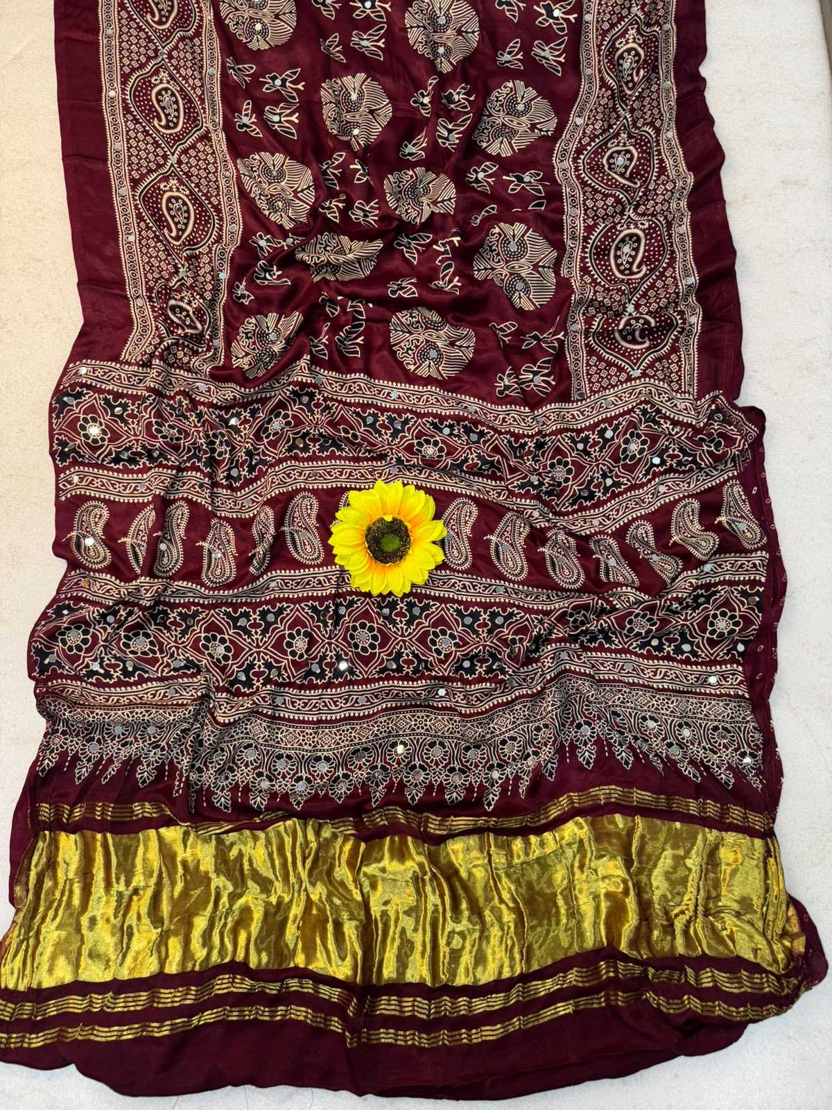 Devamayi Gajji Silk Modal Saree