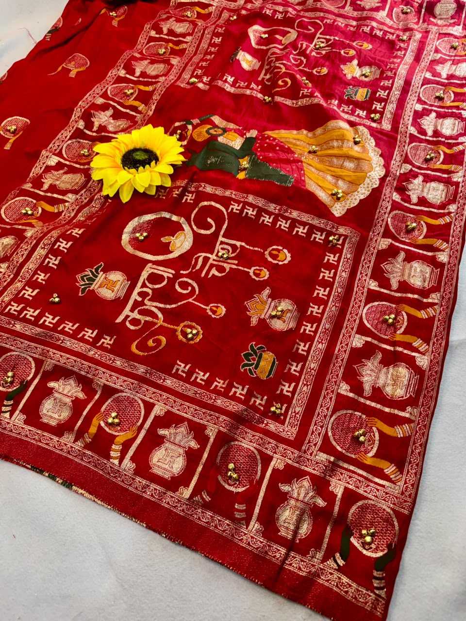Devika Viscose Hand Work Saree