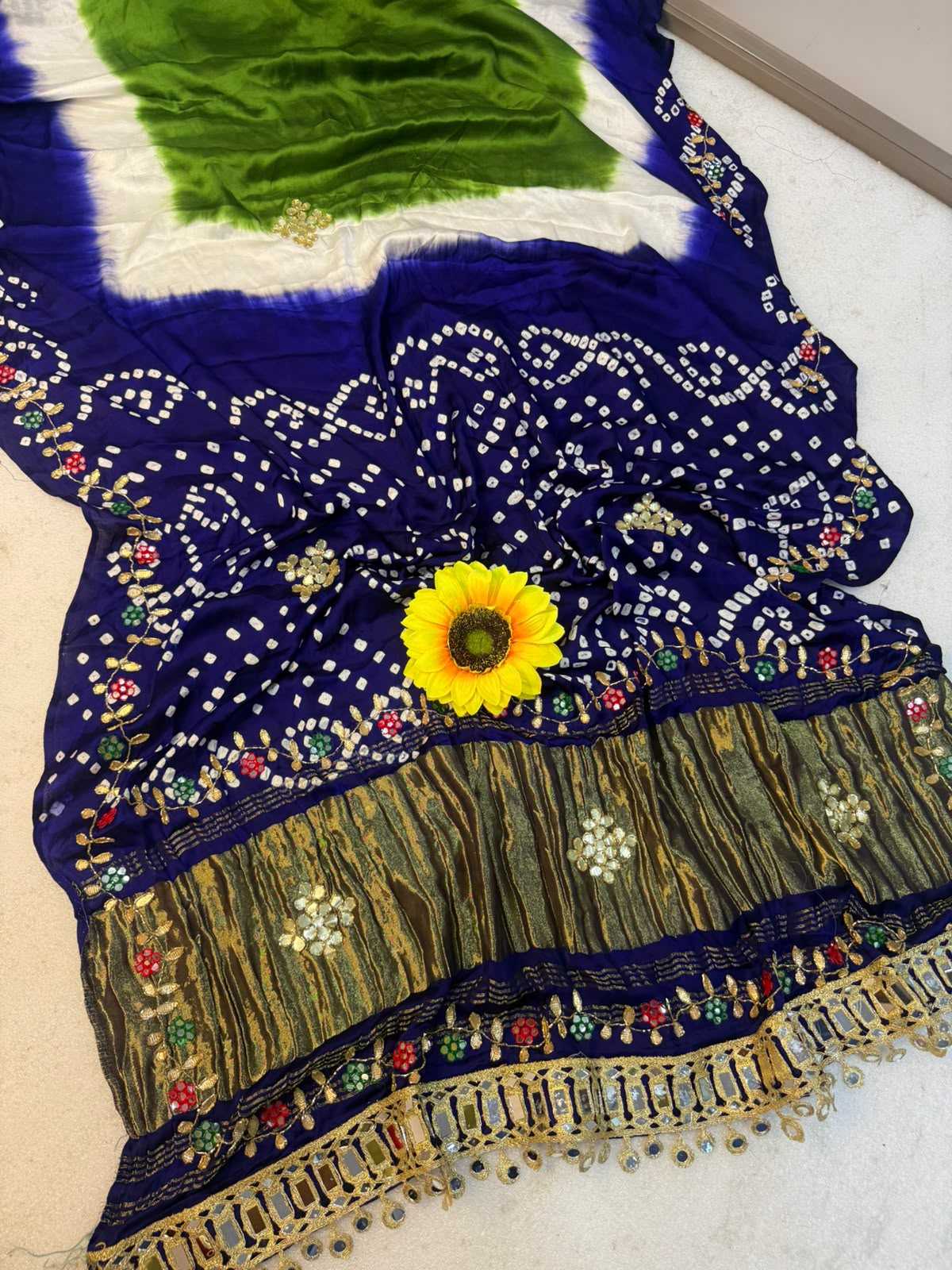 Dhanvitha Gajji Silk Modal Saree