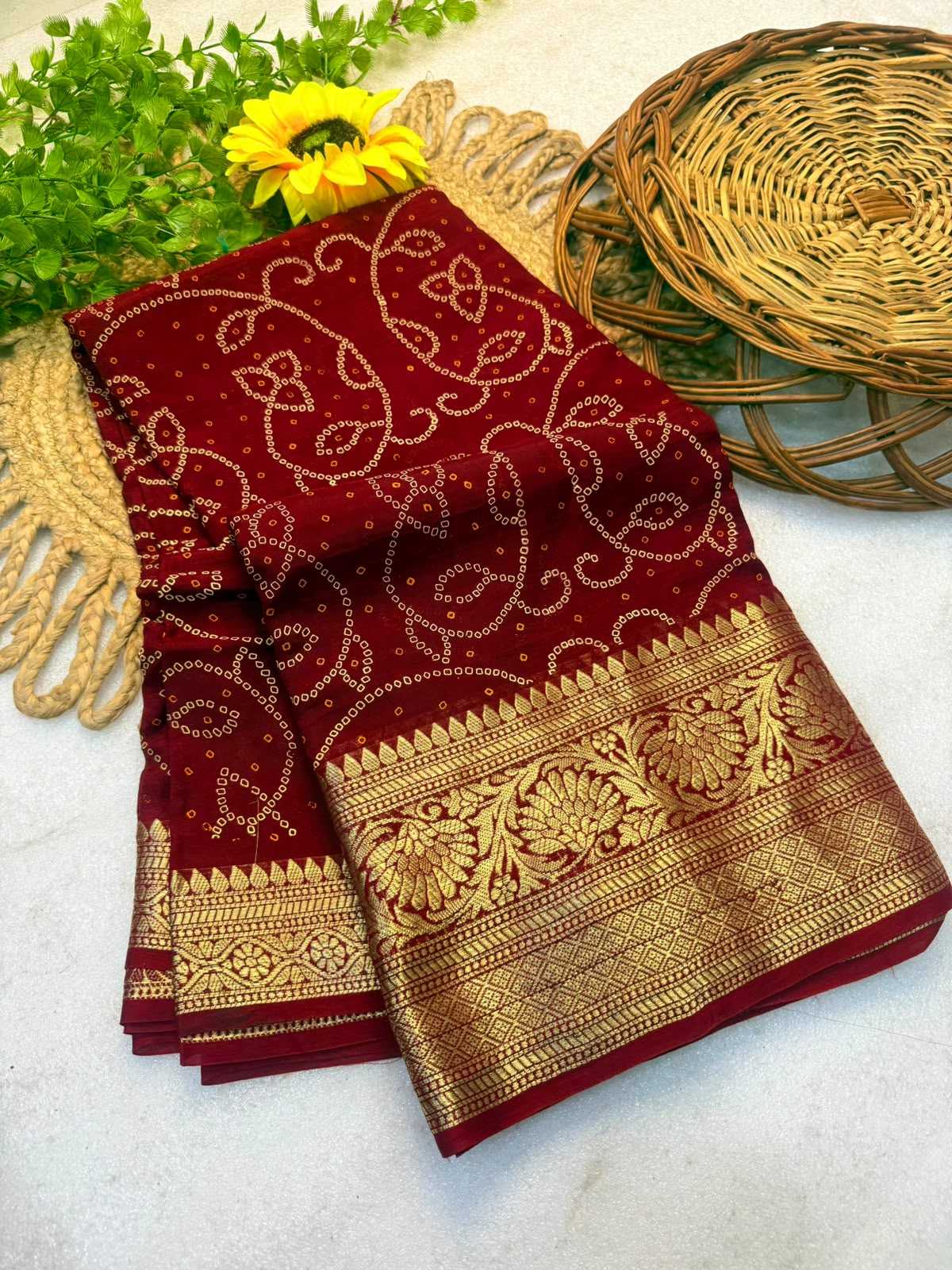 Diya Soft Cotton Silk Kanjivaram Saree
