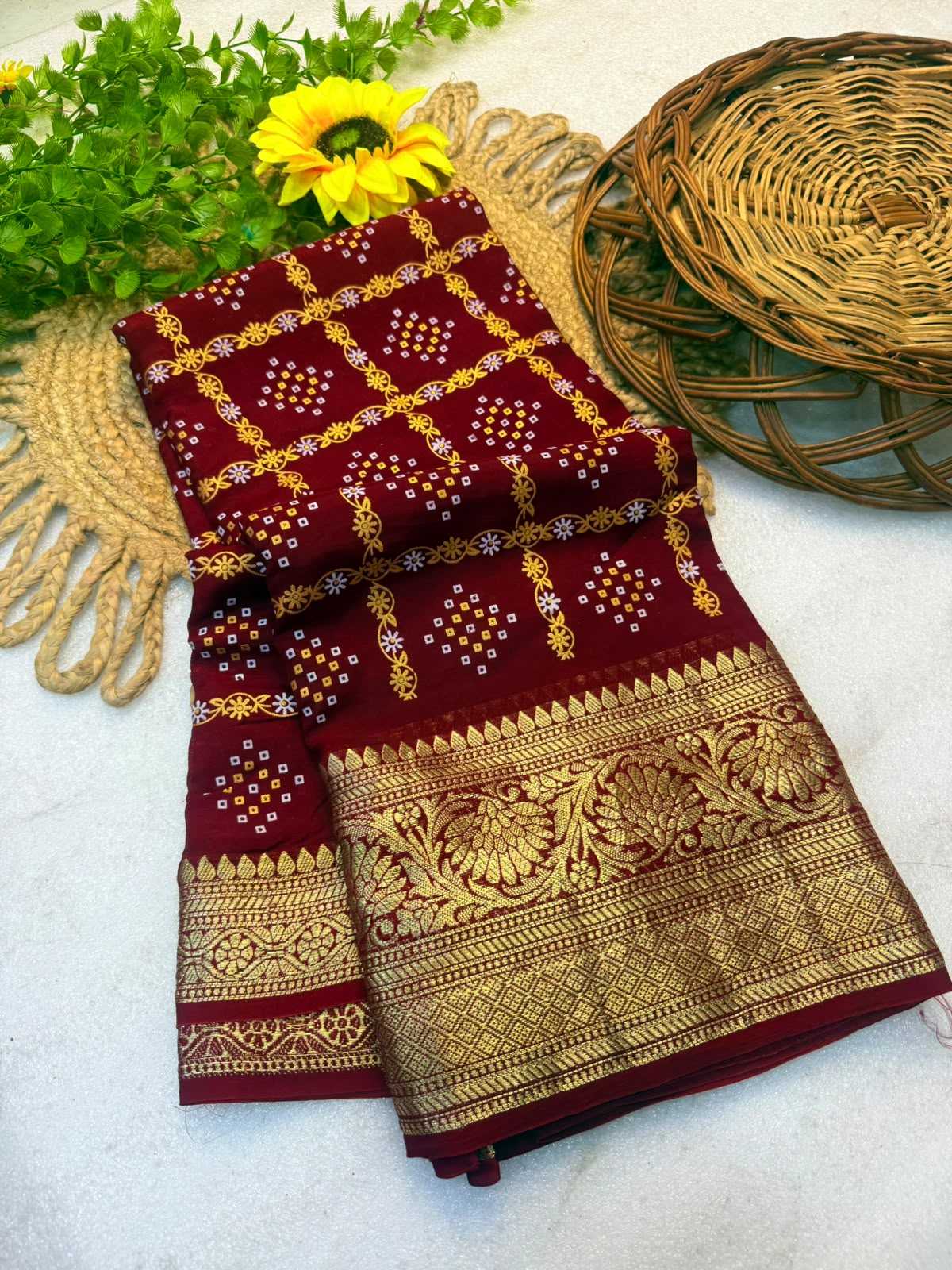 Diya Soft Cotton Silk Kanjivaram Saree