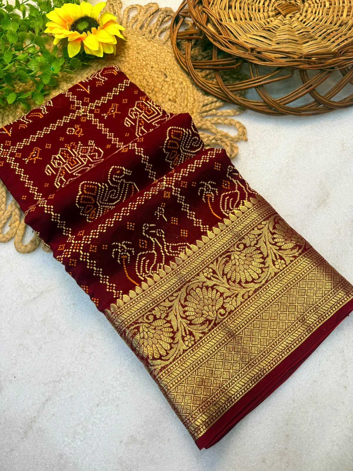 Diya Soft Cotton Silk Kanjivaram Saree