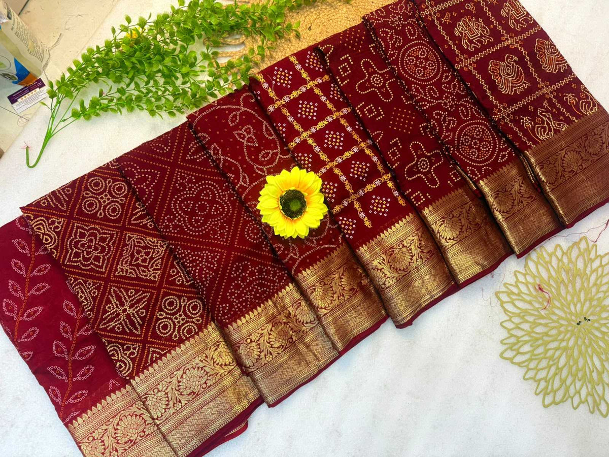 Diya Soft Cotton Silk Kanjivaram Saree