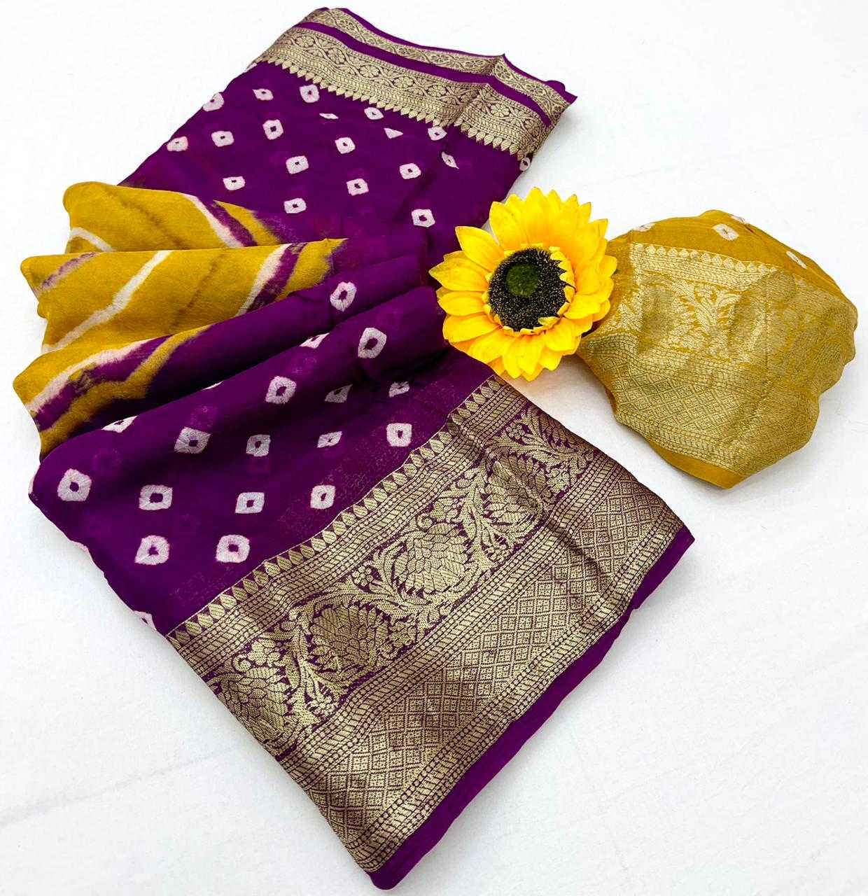 Silk Cotton Designer Saree
