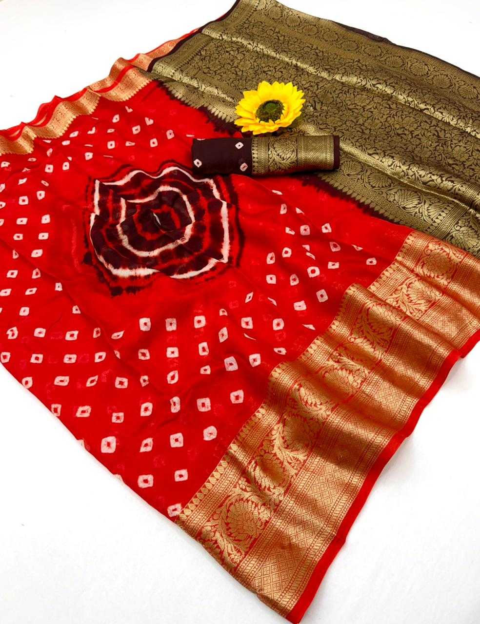 Silk Cotton Designer Saree