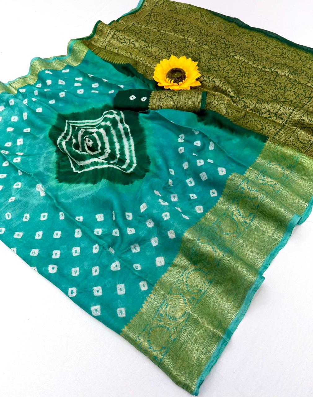 Silk Cotton Designer Saree