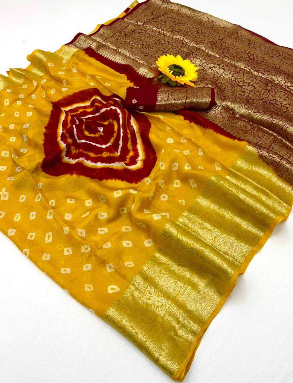 Silk Cotton Designer Saree