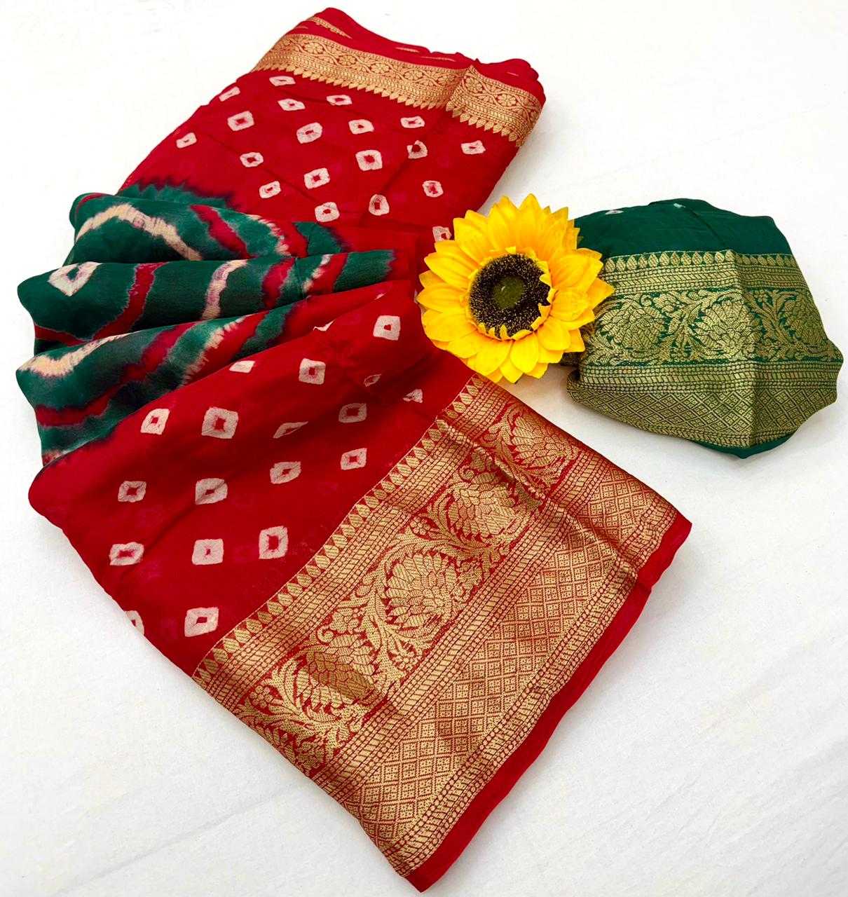 Silk Cotton Designer Saree