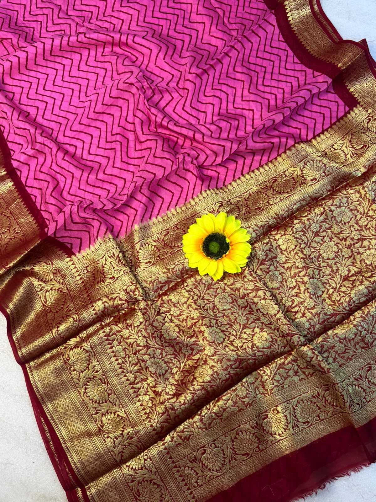 Eshani Soft Cotton Silk Printed Saree