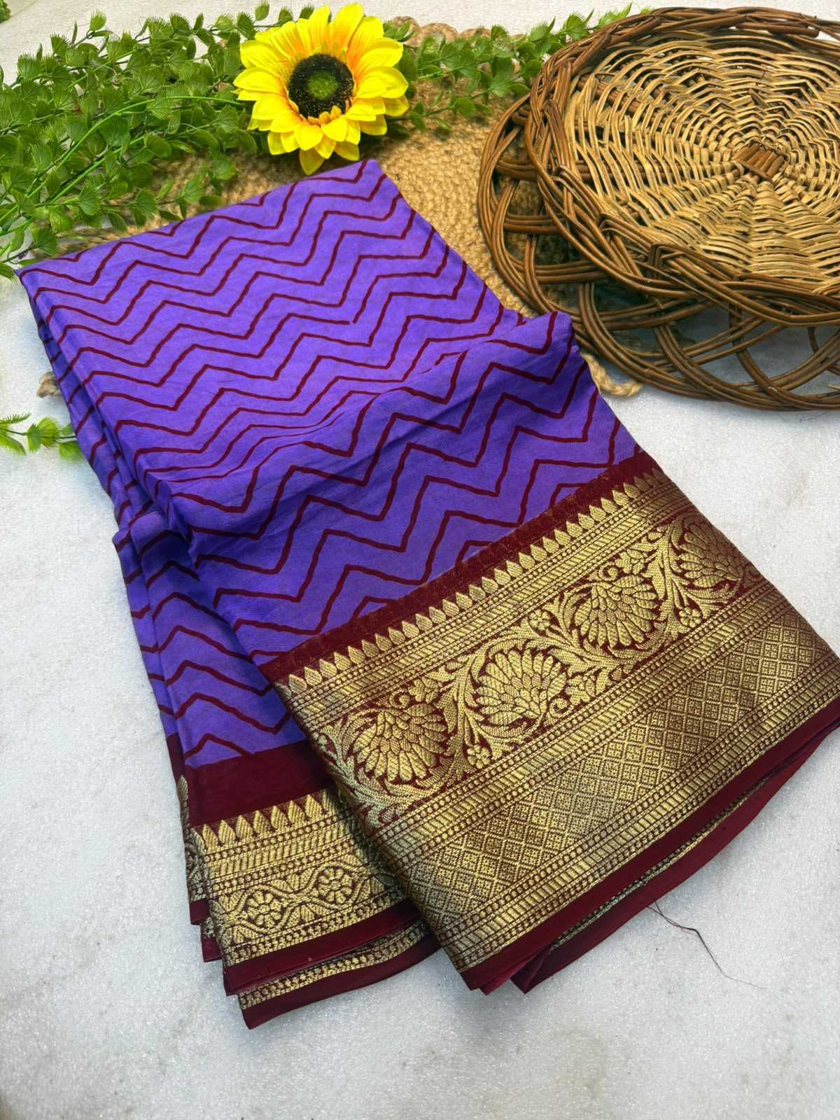 Eshani Soft Cotton Silk Printed Saree
