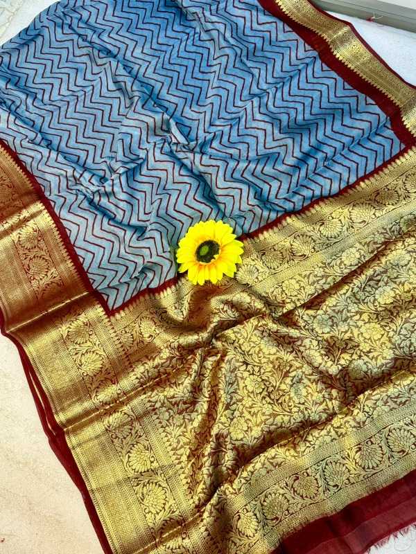 Eshani Soft Cotton Silk Printed Saree