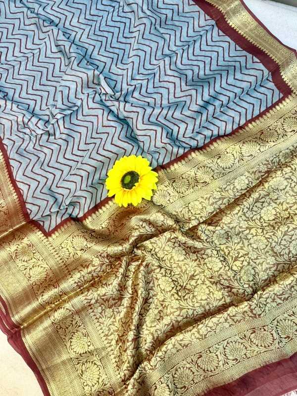Eshani Soft Cotton Silk Printed Saree