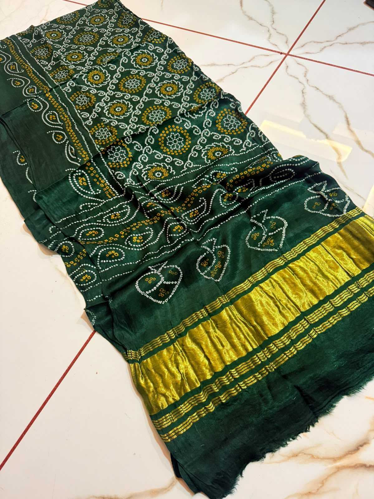 Gajji Silk Printed Saree