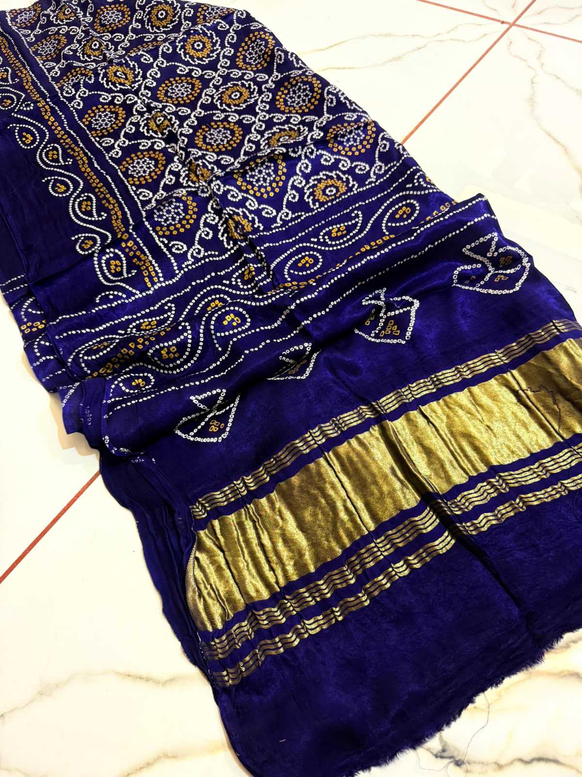 Gajji Silk Printed Saree