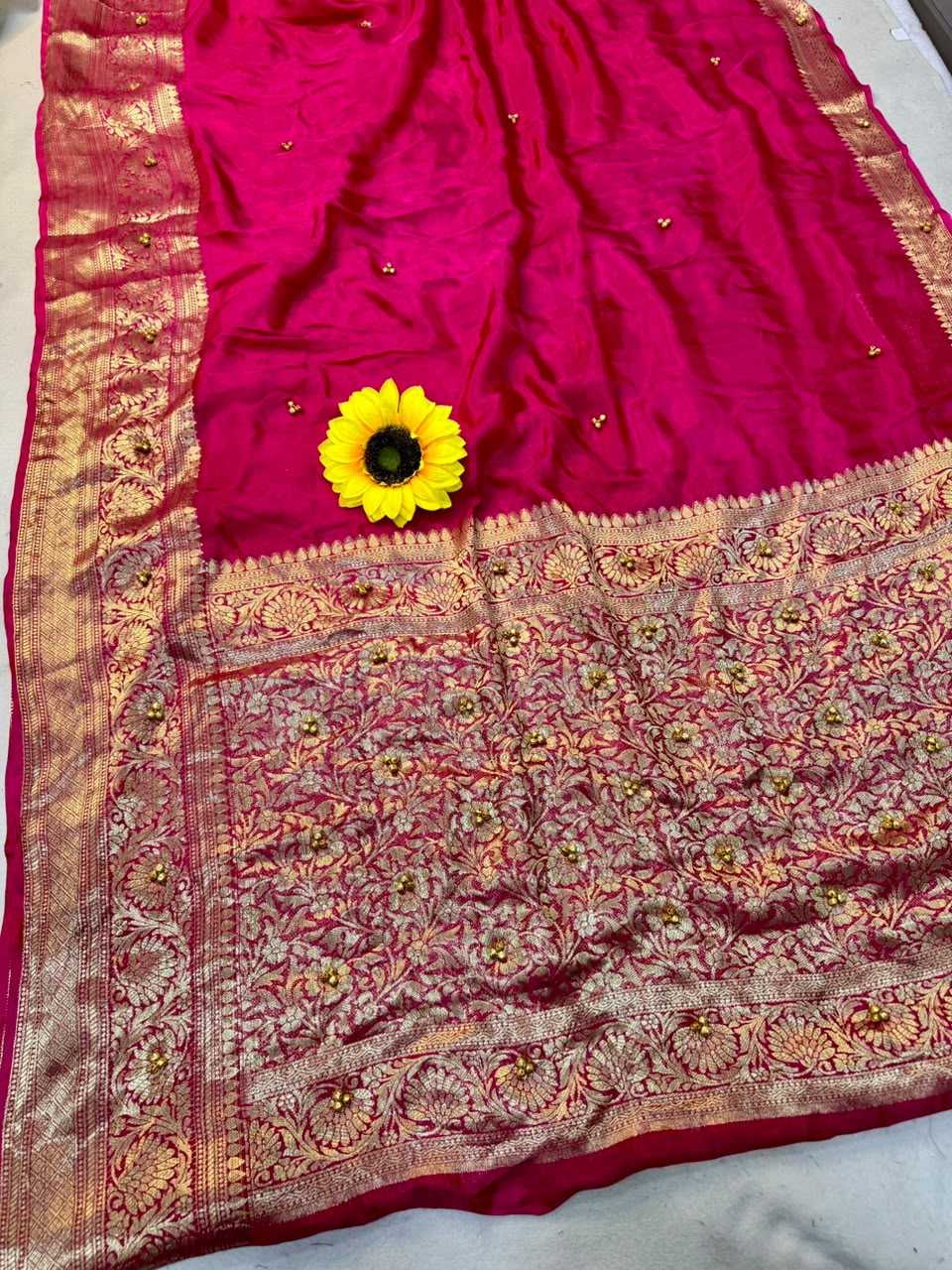 Gauri Soft Cotton Silk Kanjivaram Saree