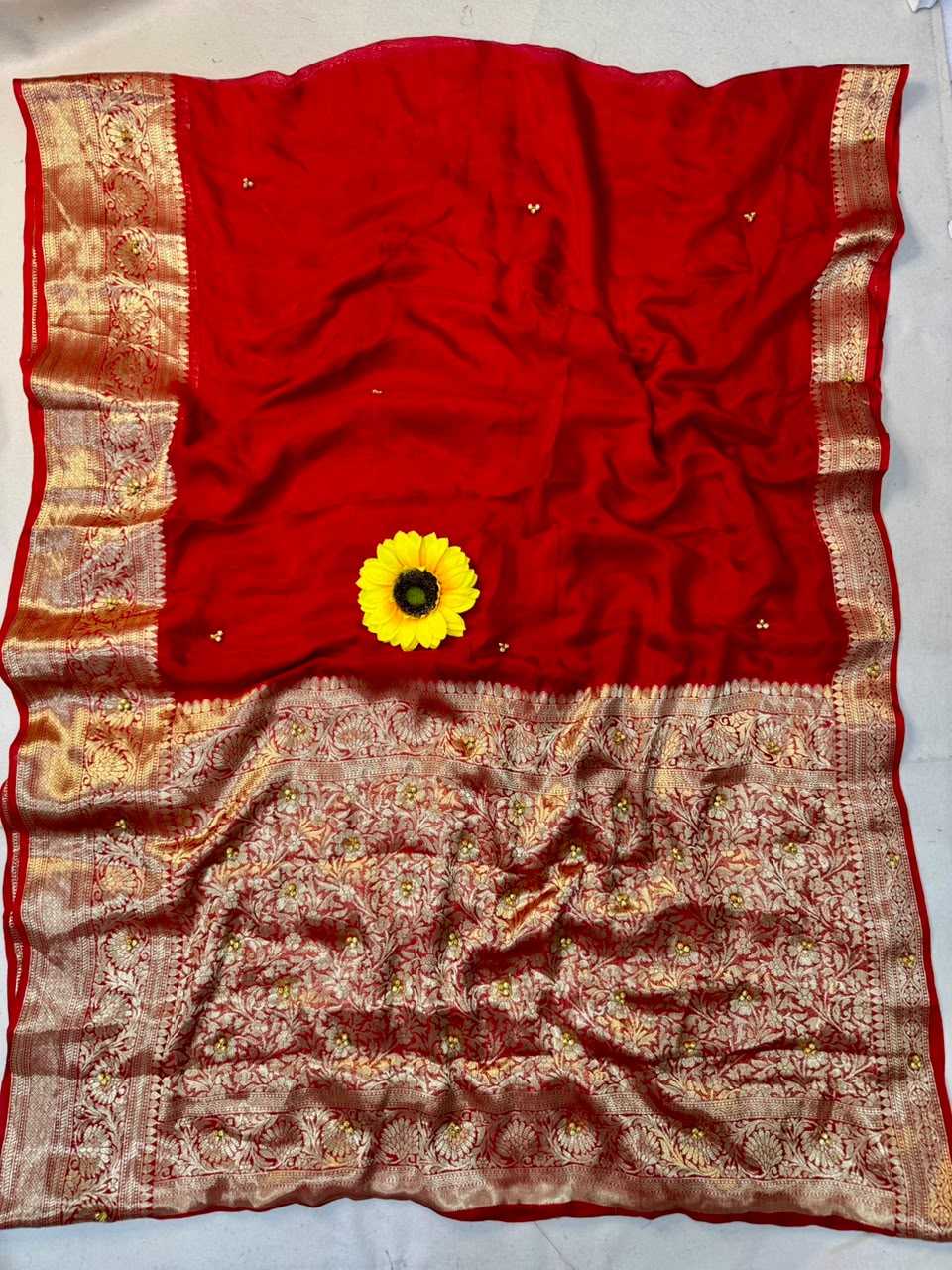 Gauri Soft Cotton Silk Kanjivaram Saree