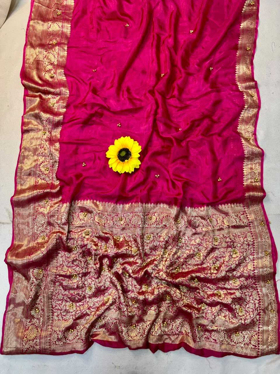Gauri Soft Cotton Silk Kanjivaram Saree