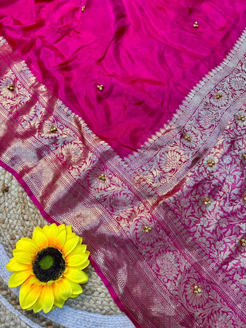 Gauri Soft Cotton Silk Kanjivaram Saree
