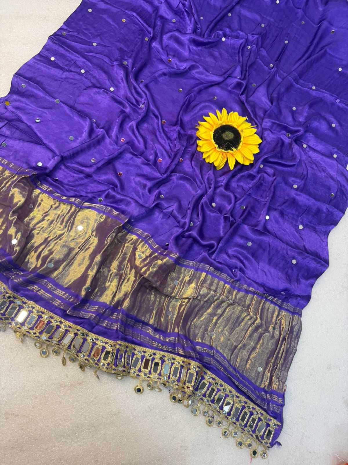Gajji Silk Designer Saree