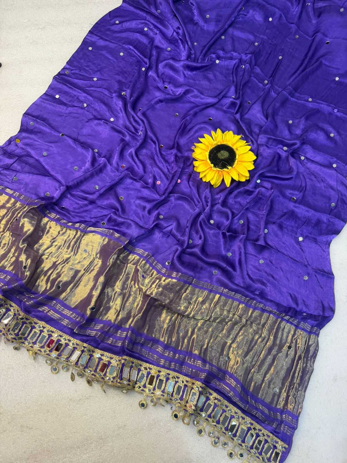 Gajji Silk Designer Saree