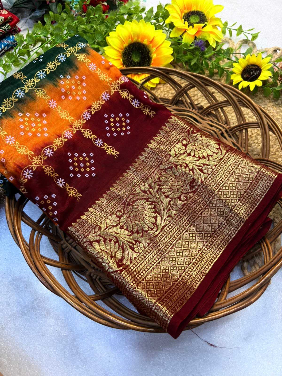 Soft Cotton Silk Designer Saree