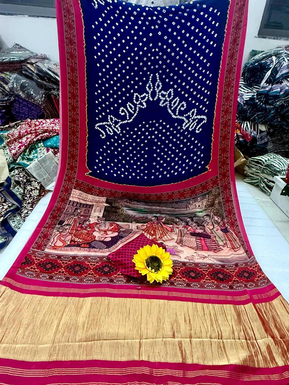 Hamsarika Gajji Silk Modal Saree