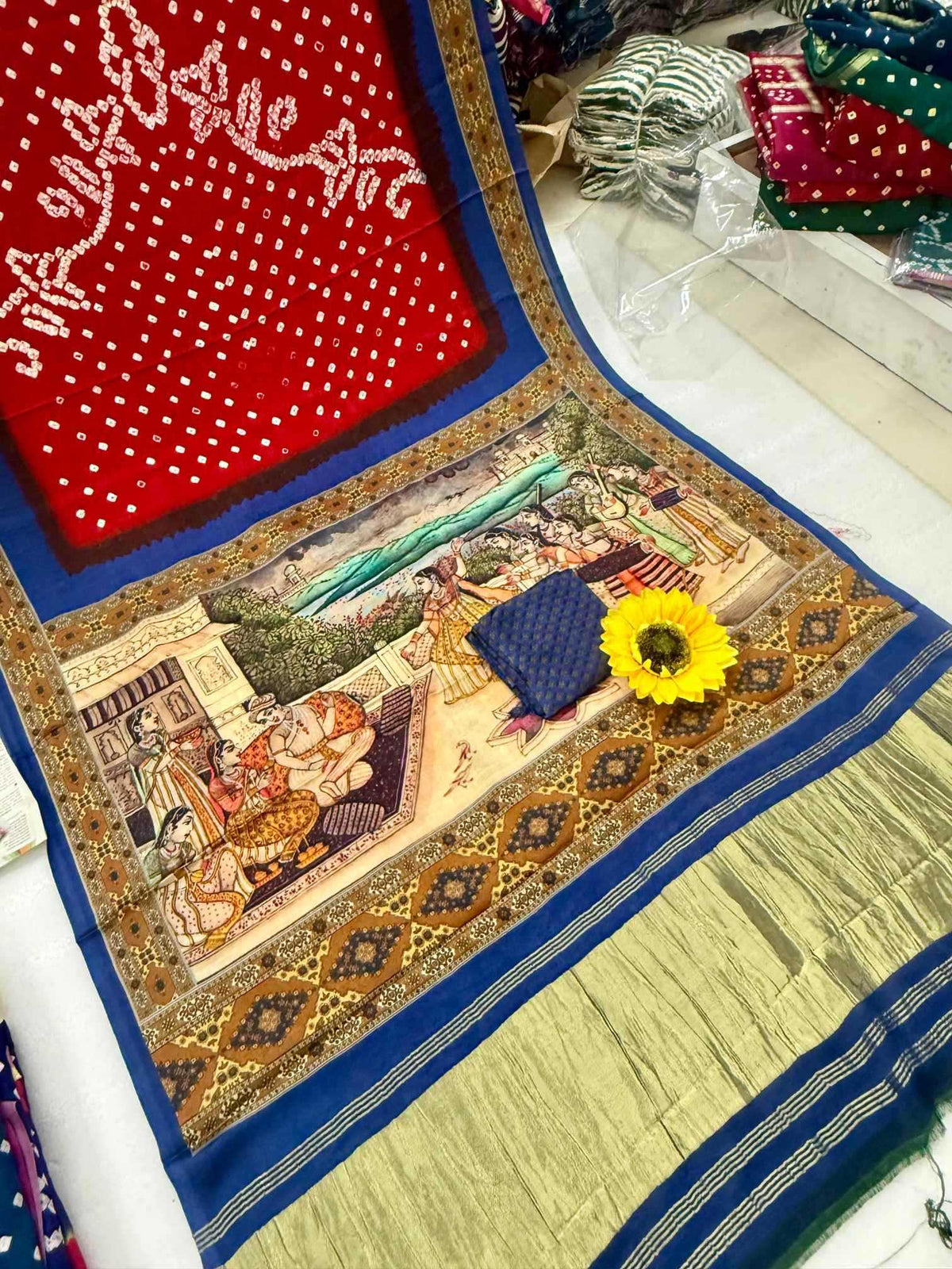 Hamsarika Gajji Silk Modal Saree