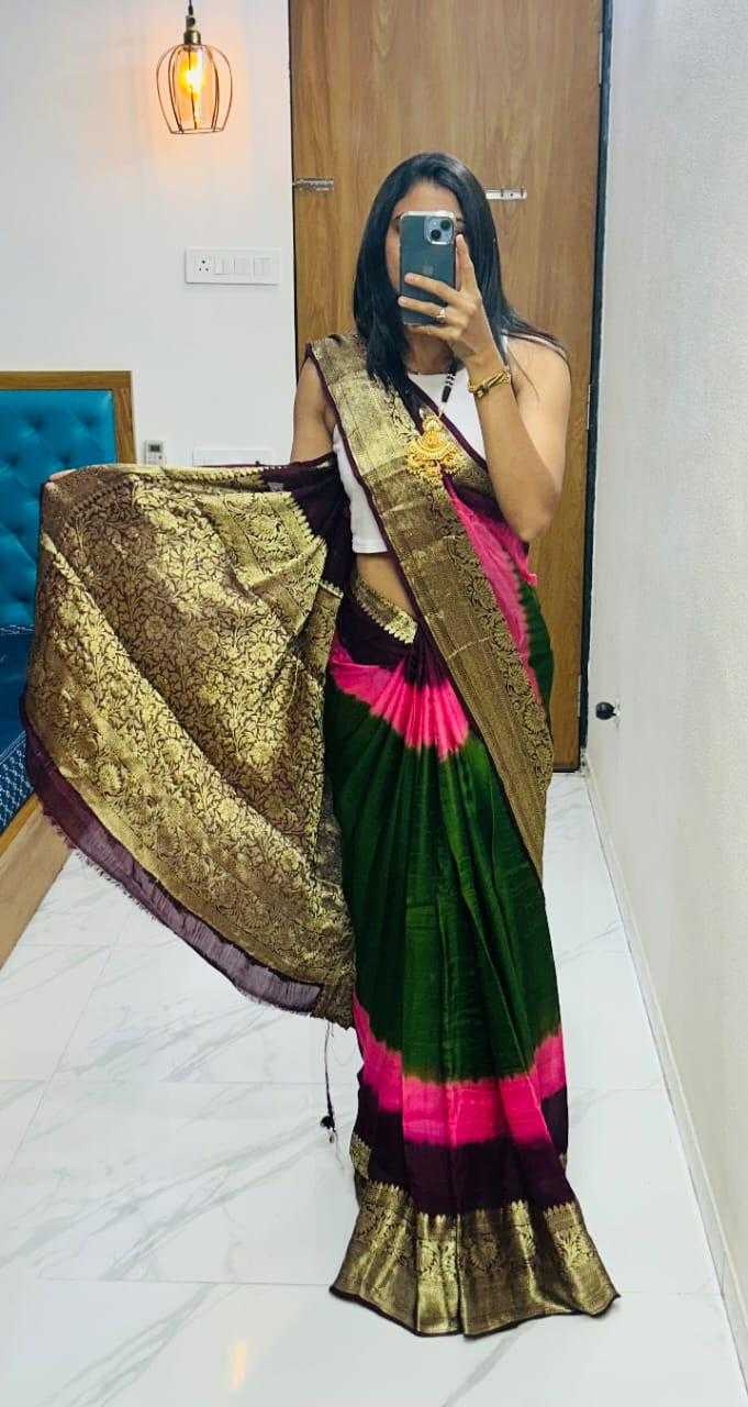 Silk Cotton Designer Saree