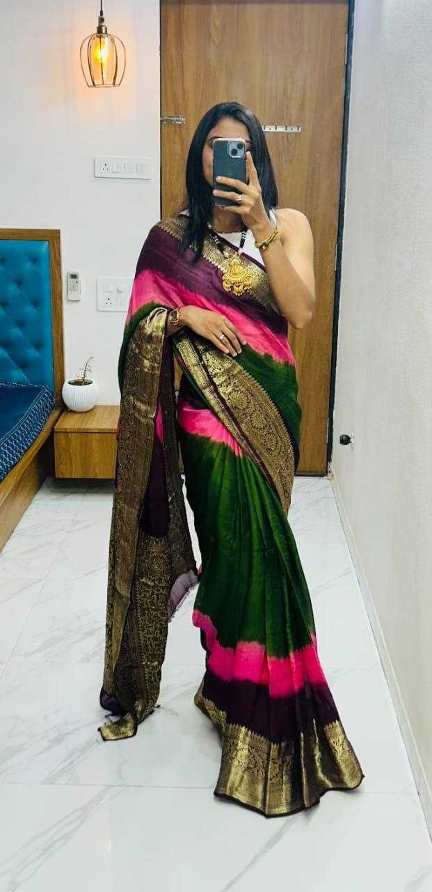 Silk Cotton Designer Saree