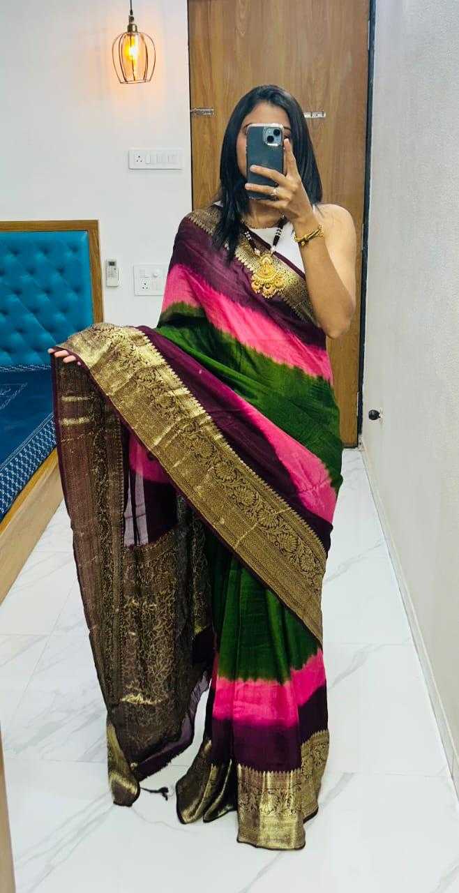 Silk Cotton Designer Saree