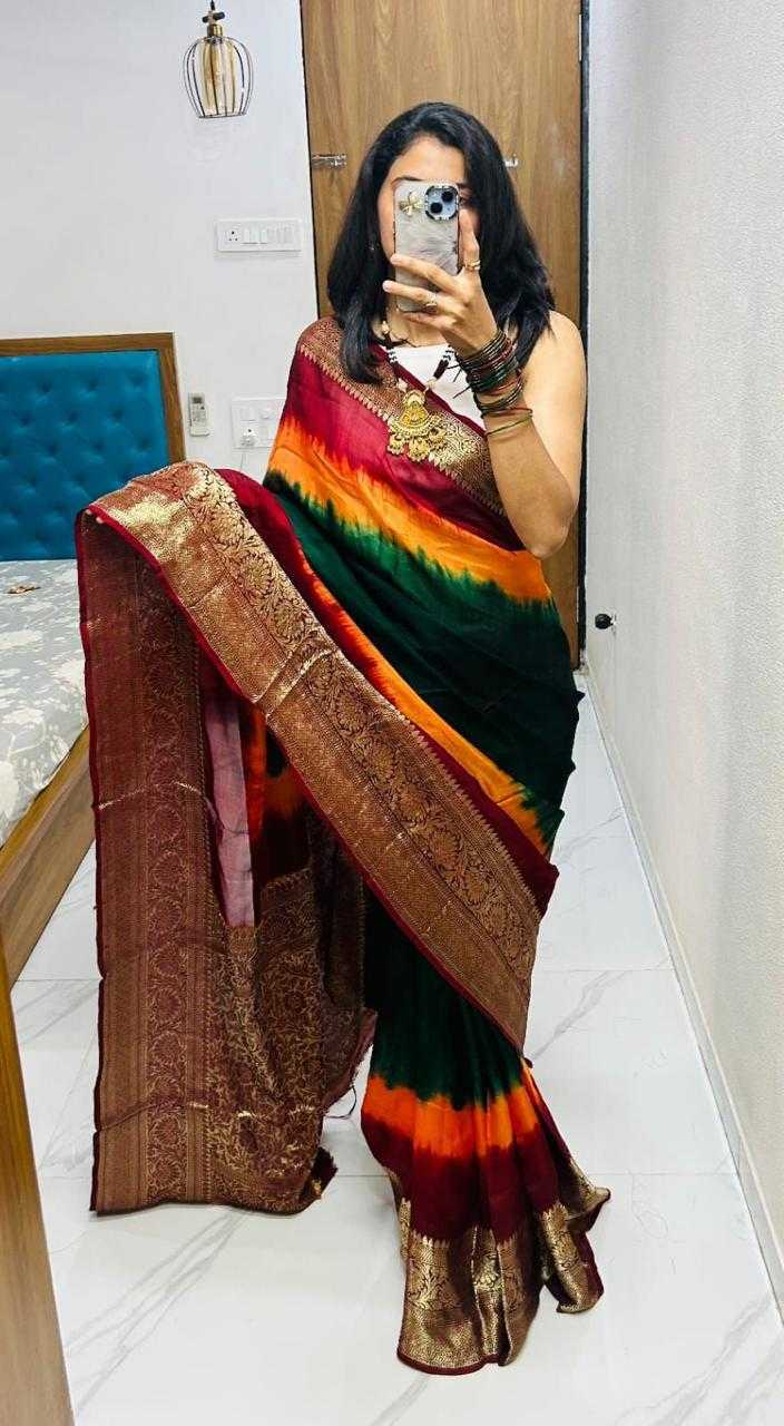 Silk Cotton Designer Saree