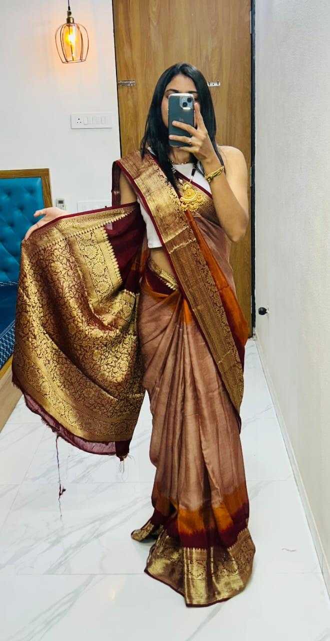 Silk Cotton Designer Saree