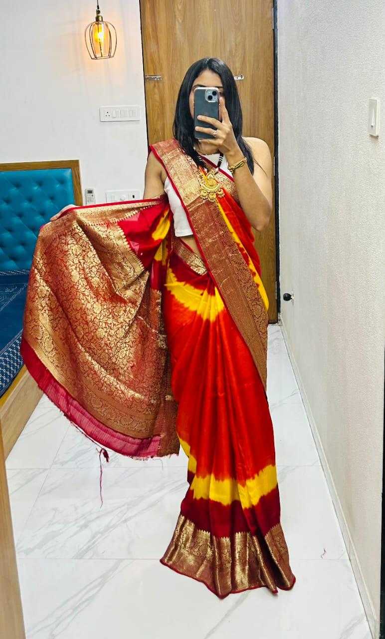 Silk Cotton Designer Saree