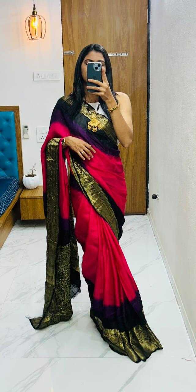 Silk Cotton Designer Saree