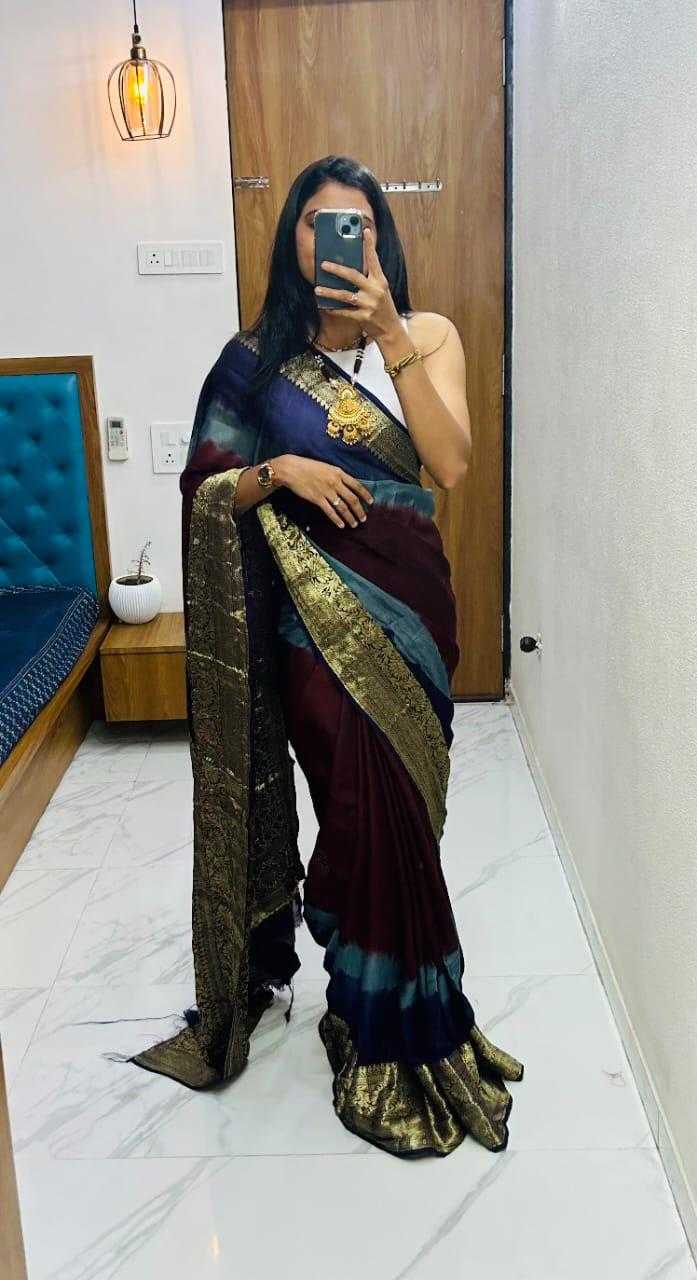 Silk Cotton Designer Saree