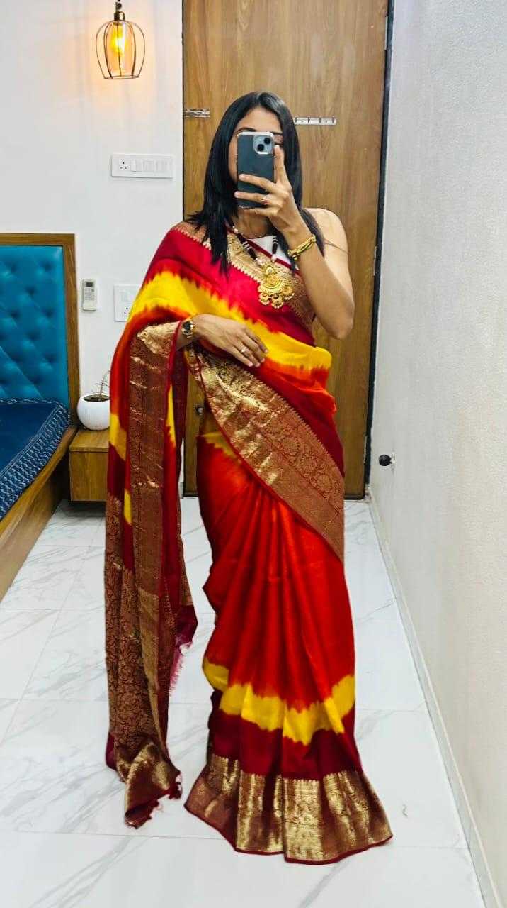 Silk Cotton Designer Saree