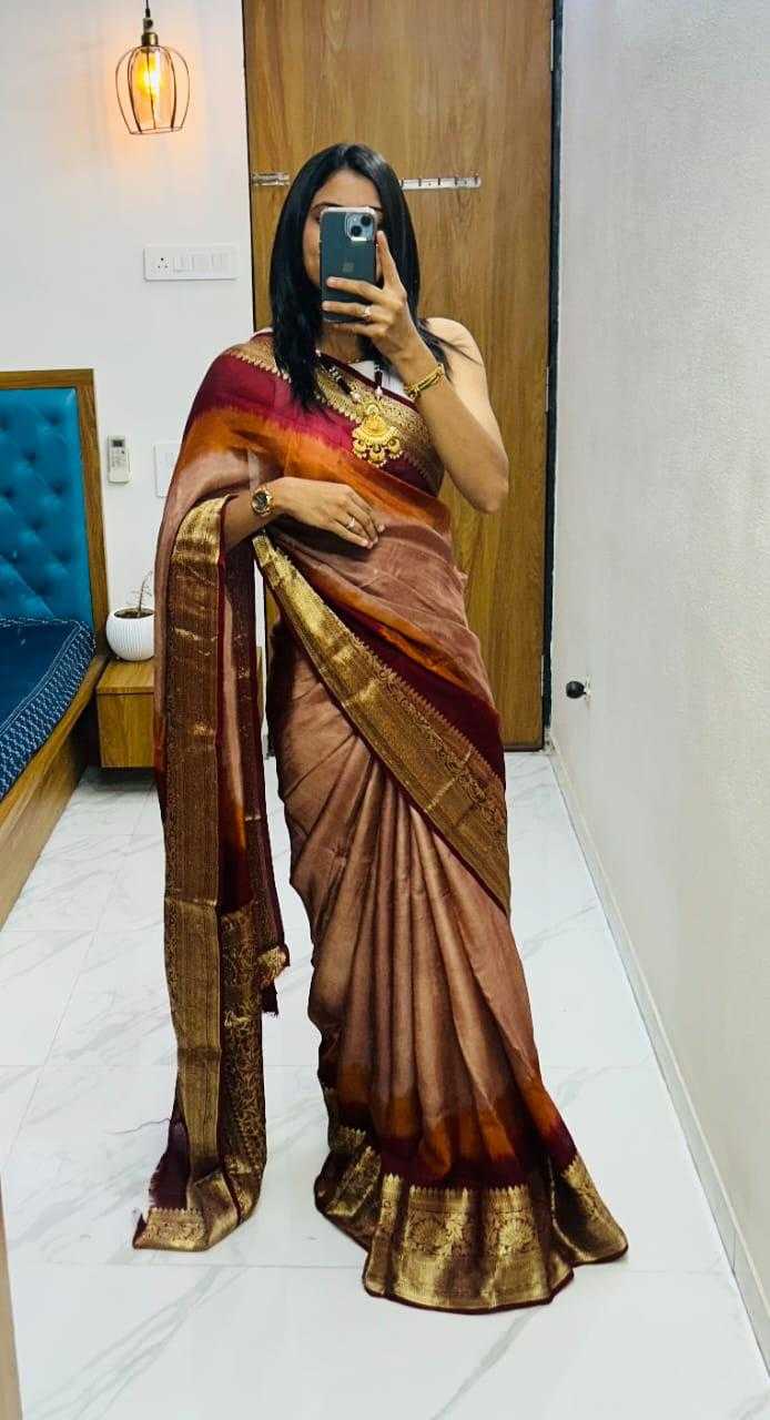 Silk Cotton Designer Saree