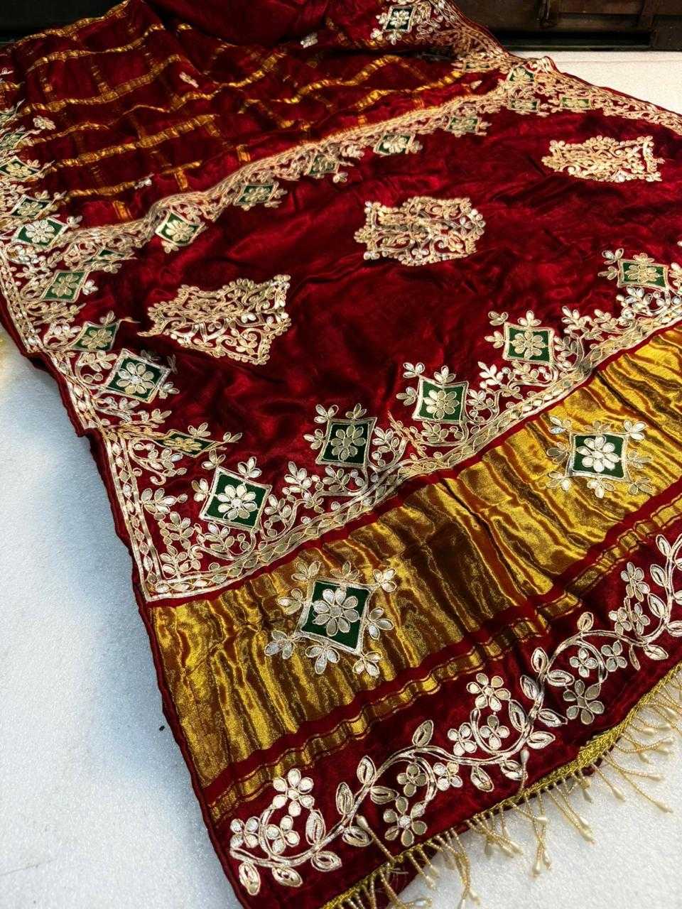 Hemangi Gajji Silk Gota Patti Saree