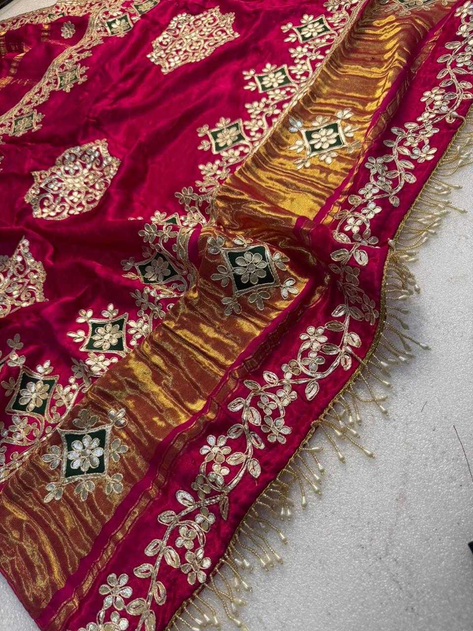 Hemangi Gajji Silk Gota Patti Saree